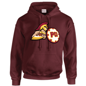 G185 Gildan Heavy Blend 8 oz., 50/50 Hooded Sweatshirt - Maroon