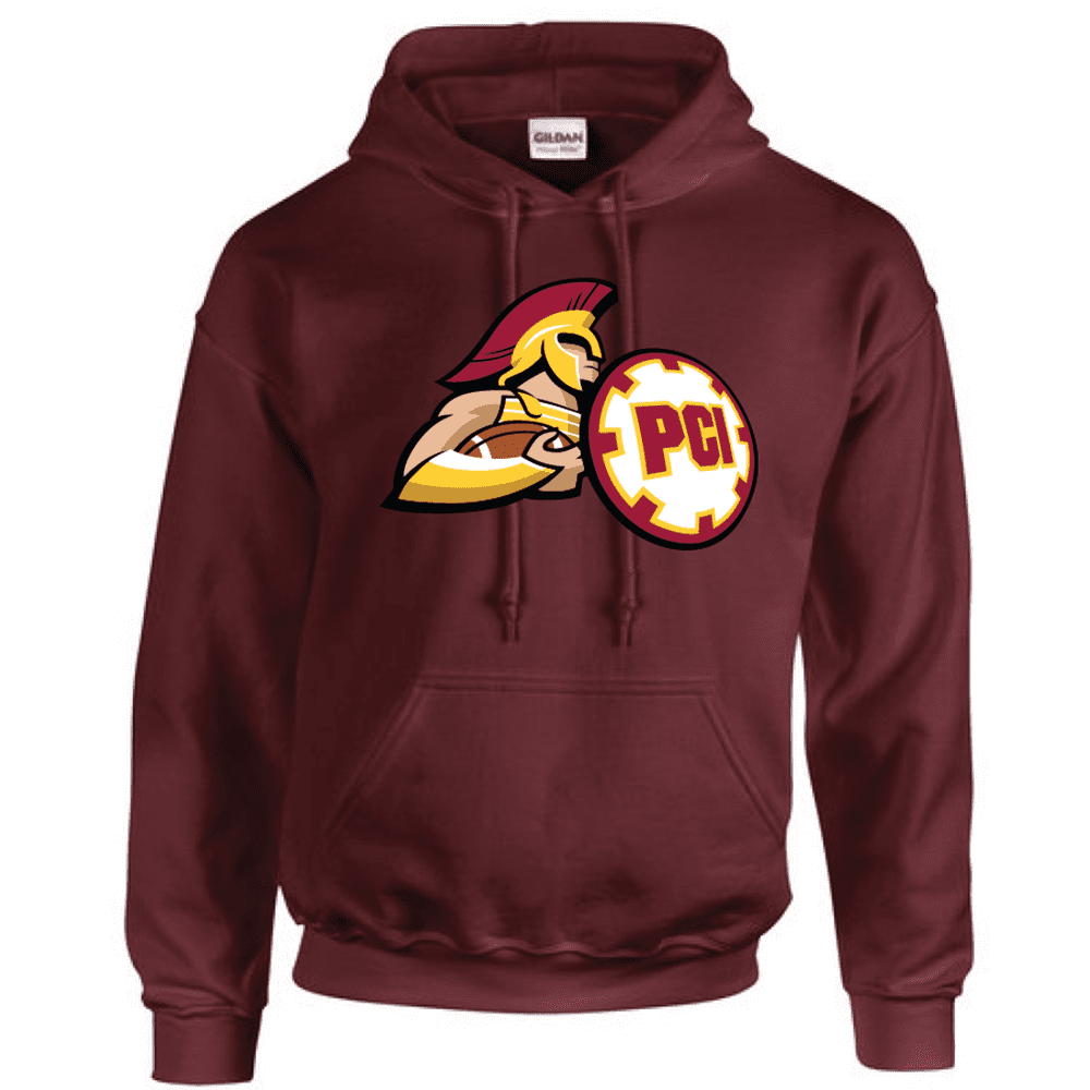 G185 Gildan Heavy Blend 8 oz., 50/50 Hooded Sweatshirt - Maroon