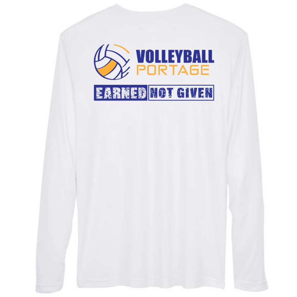 TT11L Team 365 Performance Long Sleeve Shirt - White - Image 2