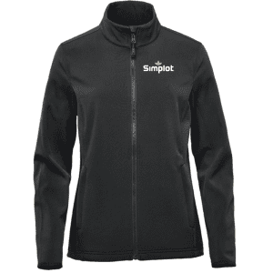 KBR-1W Stormtech Women's Narvik Softshell - Black